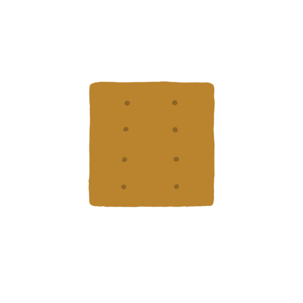 Graham cracker loading screen where it spins, gets eaten, then pops back into existence.