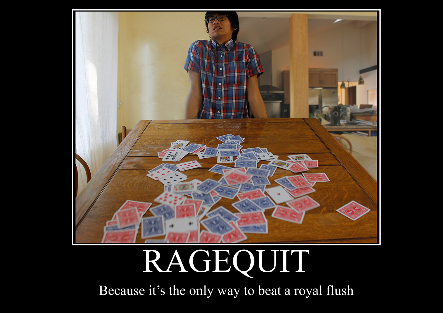 Ragequit: A Senior Humor or Satire Art Project by Daniel Wilson