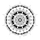 Mandala: A Senior Black and White Mandala Design by Isabella Levenston