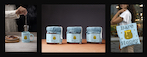 Honey Jar Label Mockup Triptych: A Senior Product Label by Jessica Angeles