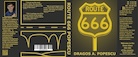Route 666: Book Jacket by Dragos Popescu