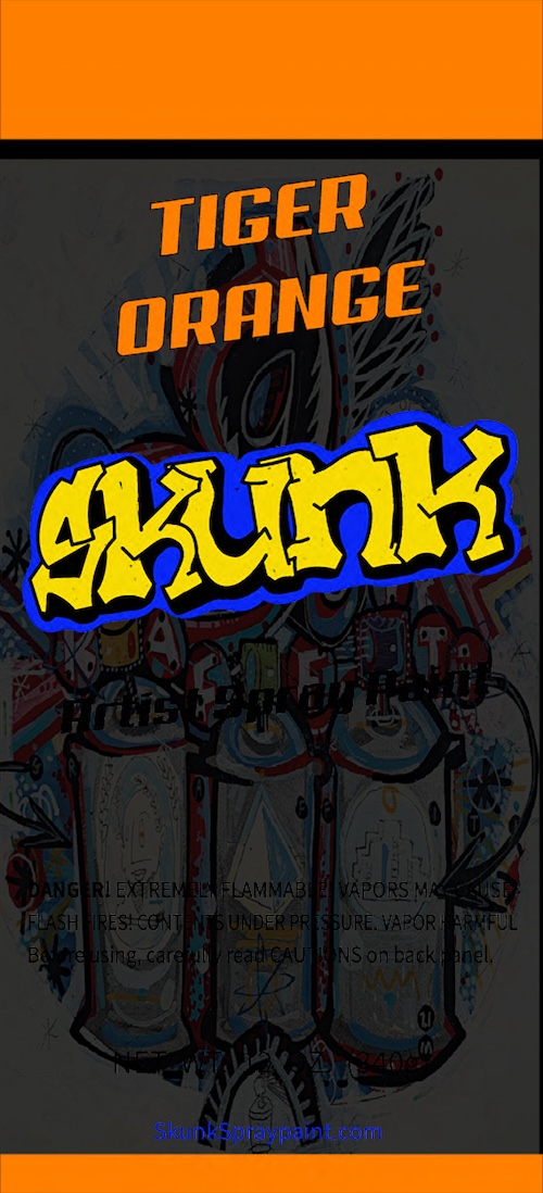 SKUNK Spray Paint: Product Logo by Jensen McDonell