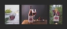 Pink Chauteau Wine: Product Triptych by Lexi Davis