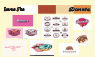 Don‘t miss the breakfast at the “Tasty Donuts” shop!!!: A2 Product Moodboard by Emma Tan