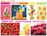 Fru-Tea Product Label: A2 Product Moodboard by Hannah Barnett