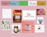 Floral Candle Co.: A2 Product Moodboard by Sophia Kwong
