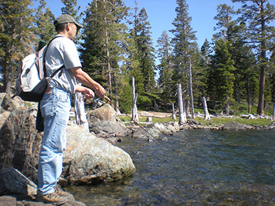 Dad Fishing