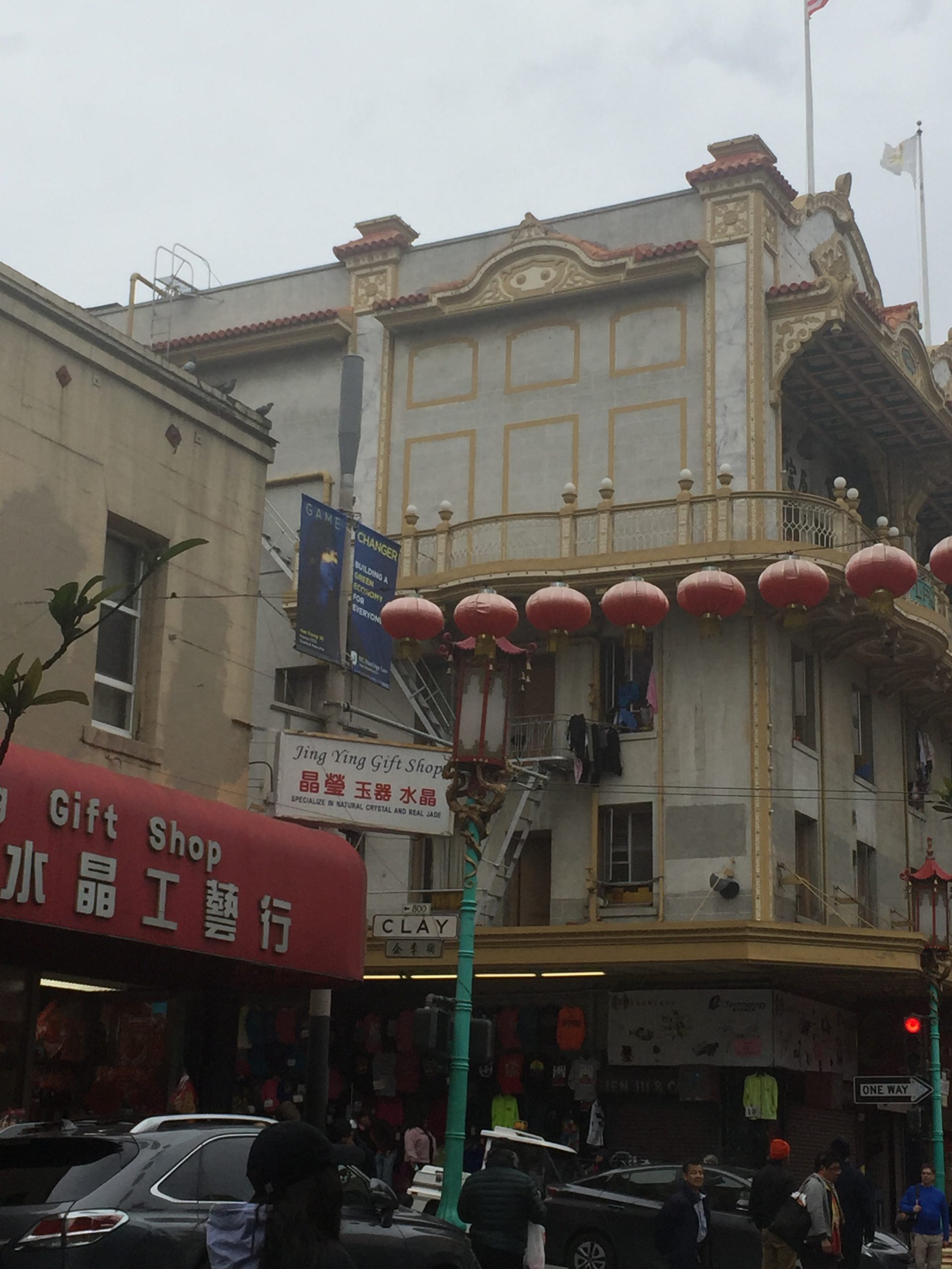 Old buildings in Chinatown, San Francisco