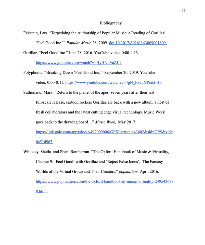 Bibliography