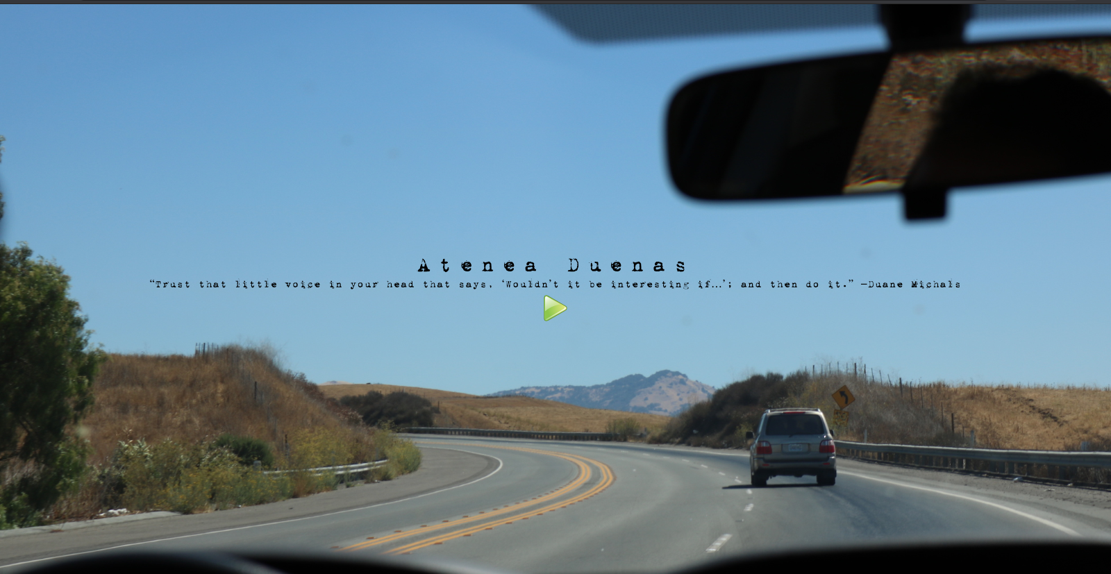 This is the webpage welcome screen.