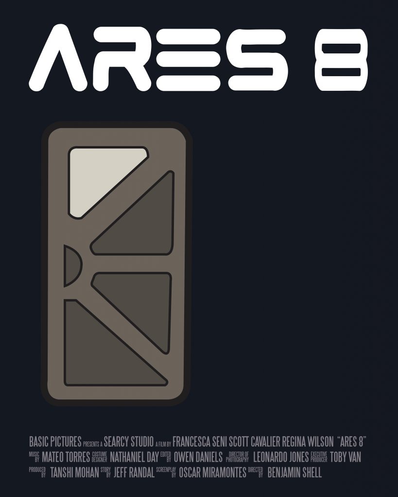 My poster for my movie "Ares 8"