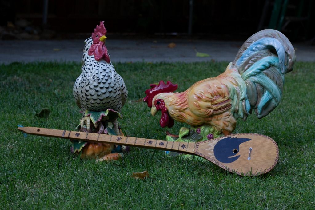 My culture includes roosters and music. 