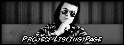 project listing page