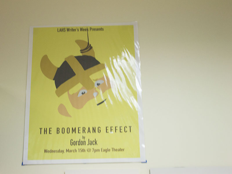 A poster for Mr. Jack's book, "The Boomerang Effect".