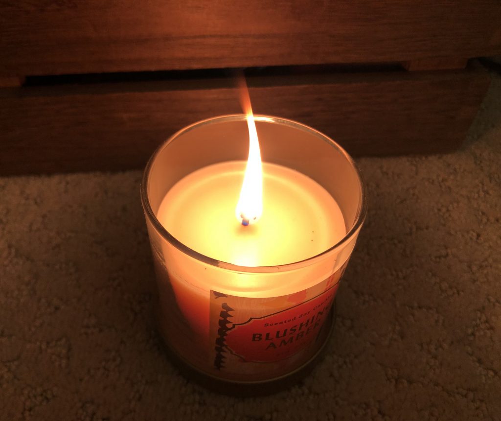 Look at the flame