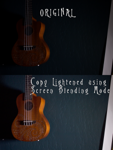 HannahH blending mode lighten using screen