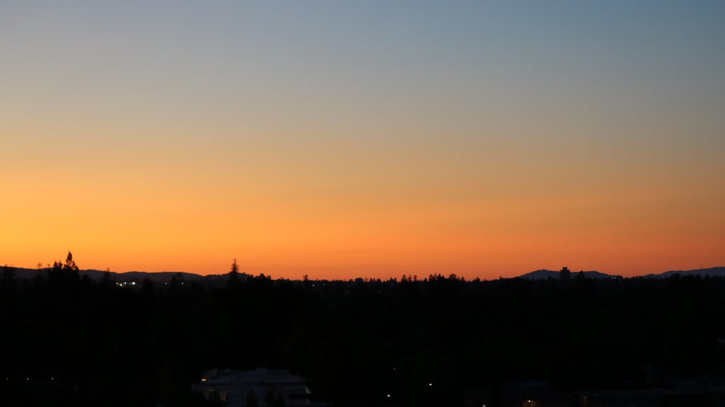 A sunset