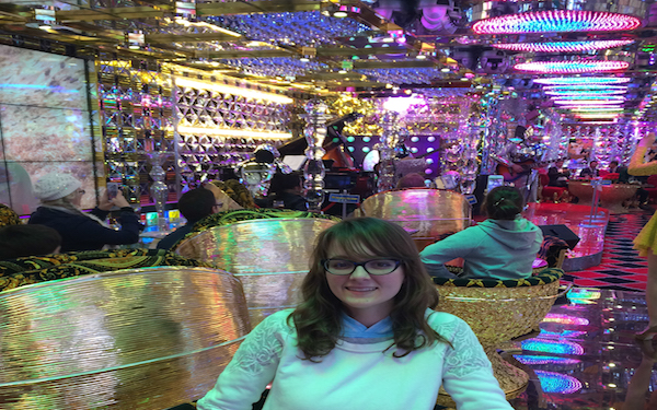 Inside Robot Restaurant 