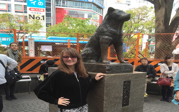 Hachikō statue