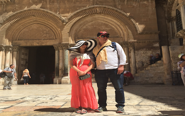 Walking through Jerusalem