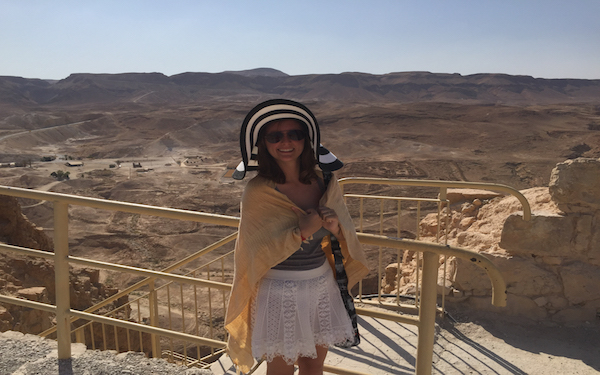 At Masada