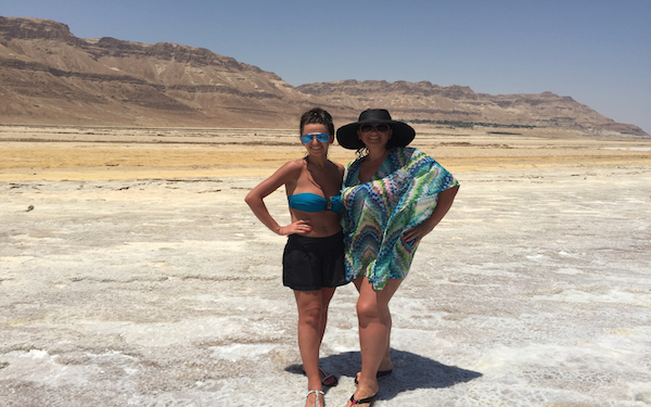 Aunties at Dead Sea