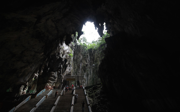 Inside Batu Caves