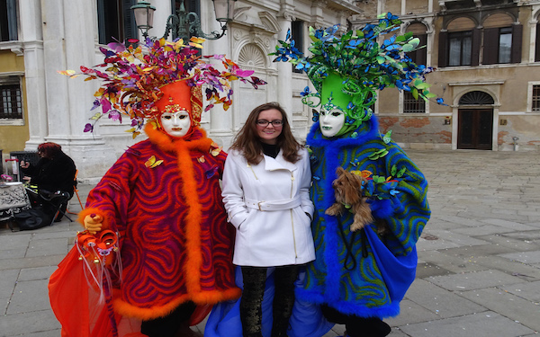 At Venice carnival