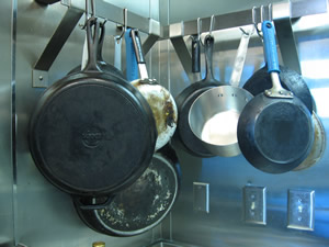 pots and pans