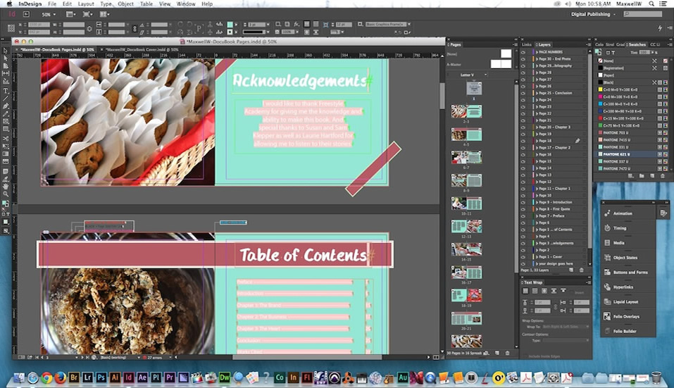 InDesign Interface
