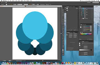 Image of the production of the backgrounds for this website.