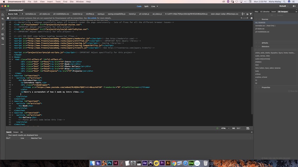 Screenshot of After Effects interface.