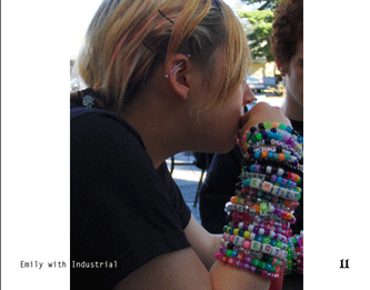 Emily's ear piercings