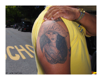 Al arm tattoo
