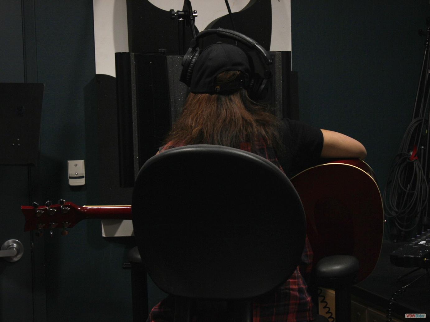 Time to record a song